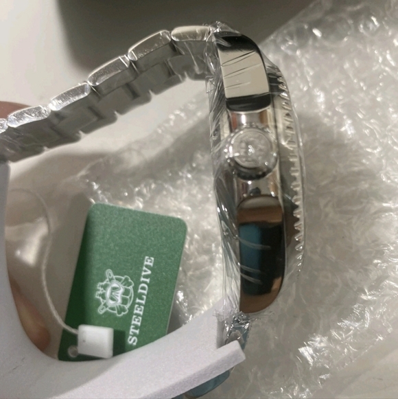 Steeldive Watch SD1964 Seiko NH35 AR Sapphire black Dial Ceramic Bezel 1000m NEW - Picture 6 of 12